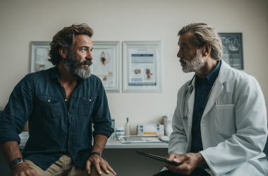 Il medico spiega i test di screening per il cancro alla prostata