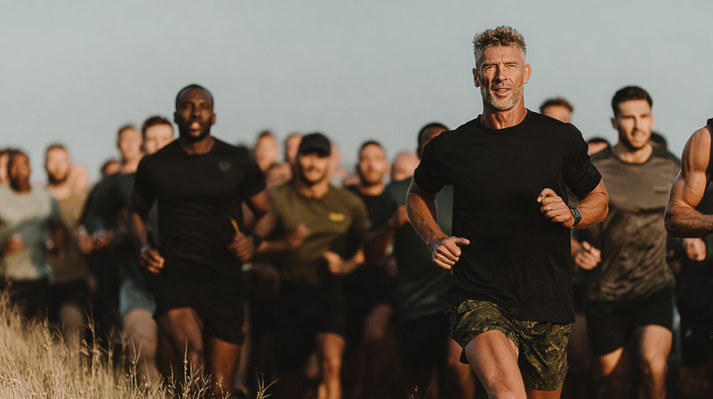 Foto dal fitness bootcamp
